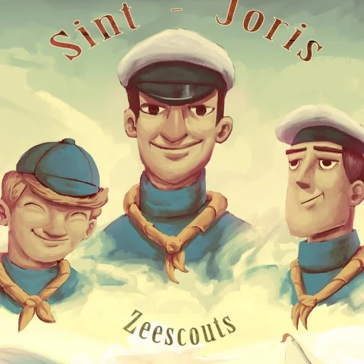 Logo van de 13e Sint-Joris Zeescouts